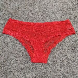 Adore Me Red Lace Panties